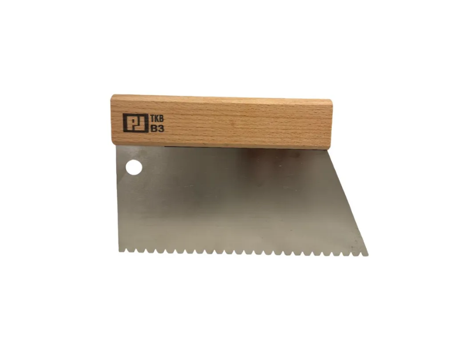 Шпатель зубчатый PL TKB B3